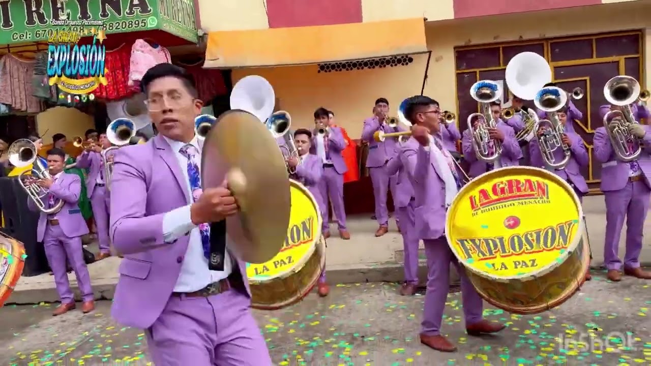 La Gran Explosi&oacute;n De Rodrigo Menacho Banda  Orquesta &ldquo; Recepci&oacute;n de Compi tauca
