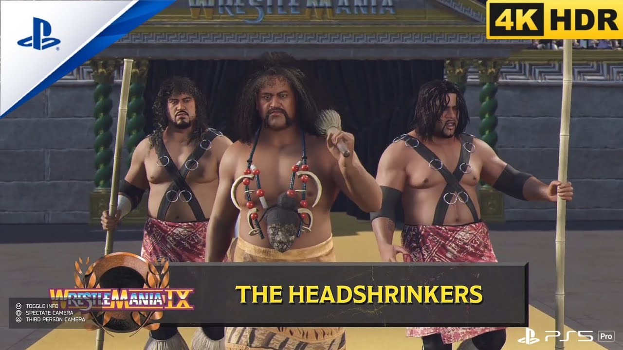 WWE 2K25 – The Headshrinkers vs The Steiner Brothers | Tag Team War 💥