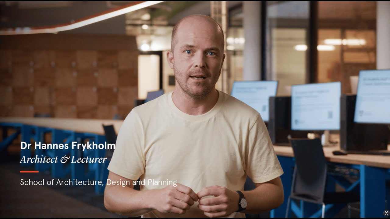 Dr Hannes Frykholm, Architect and Lecturer