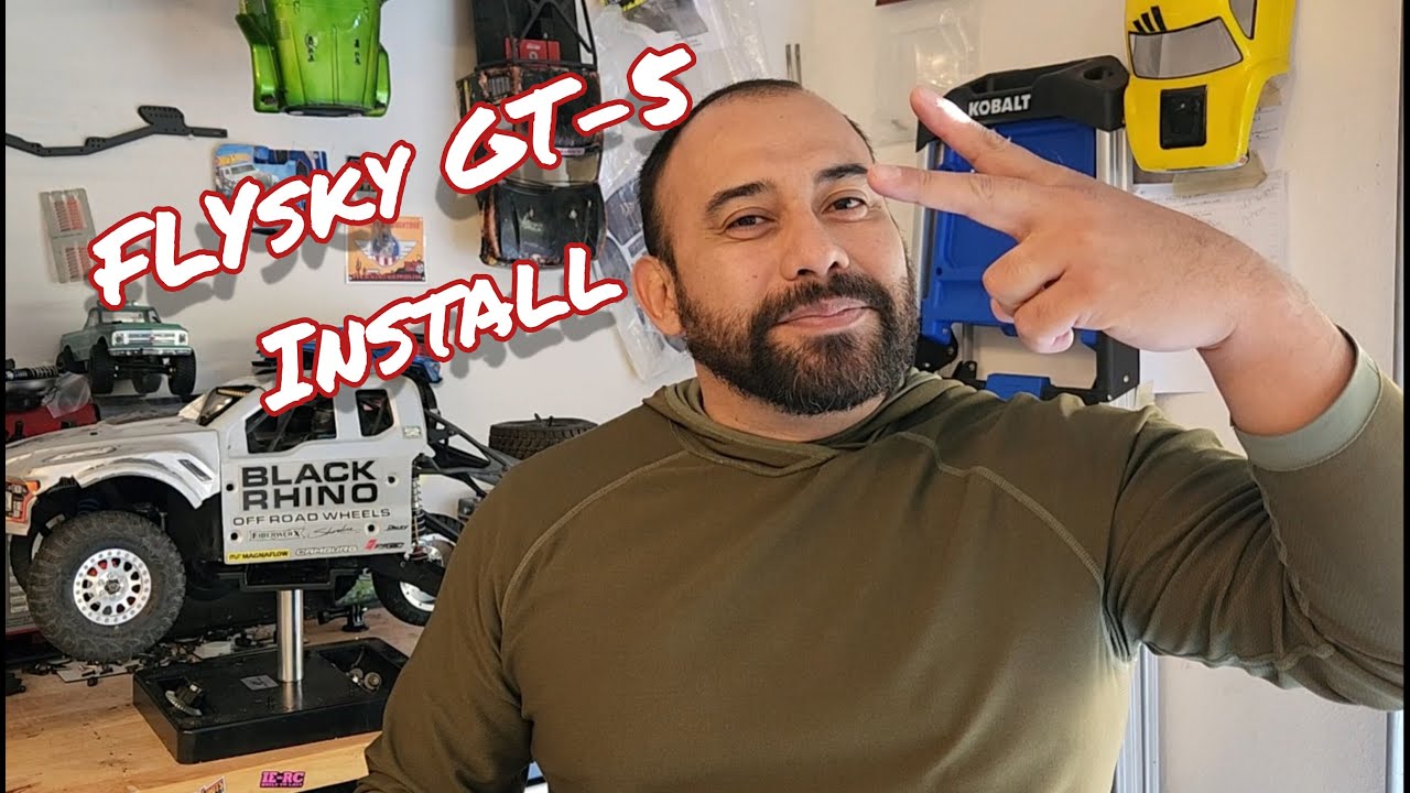 How to install a FlySky FS-BS6 Receiver into the Losi Baja Rey