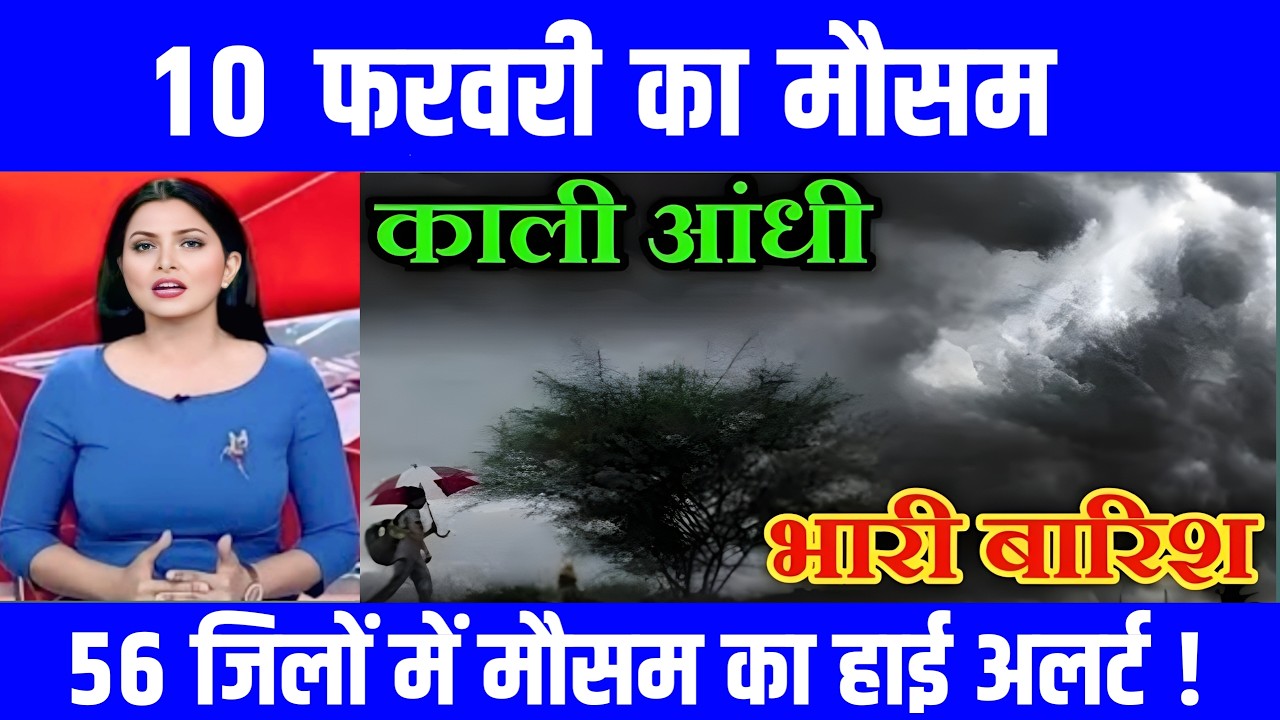 10 फरवरी का मौसम| today weather update, heat wave, #Mausam_ki_jankari #Lucknow_weather #आज_का_मौसम