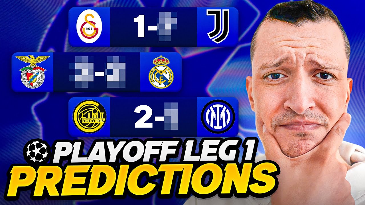 CHAMPIONS LEAGUE KNOCK OUTS PREVIEW & PREDICTIONS