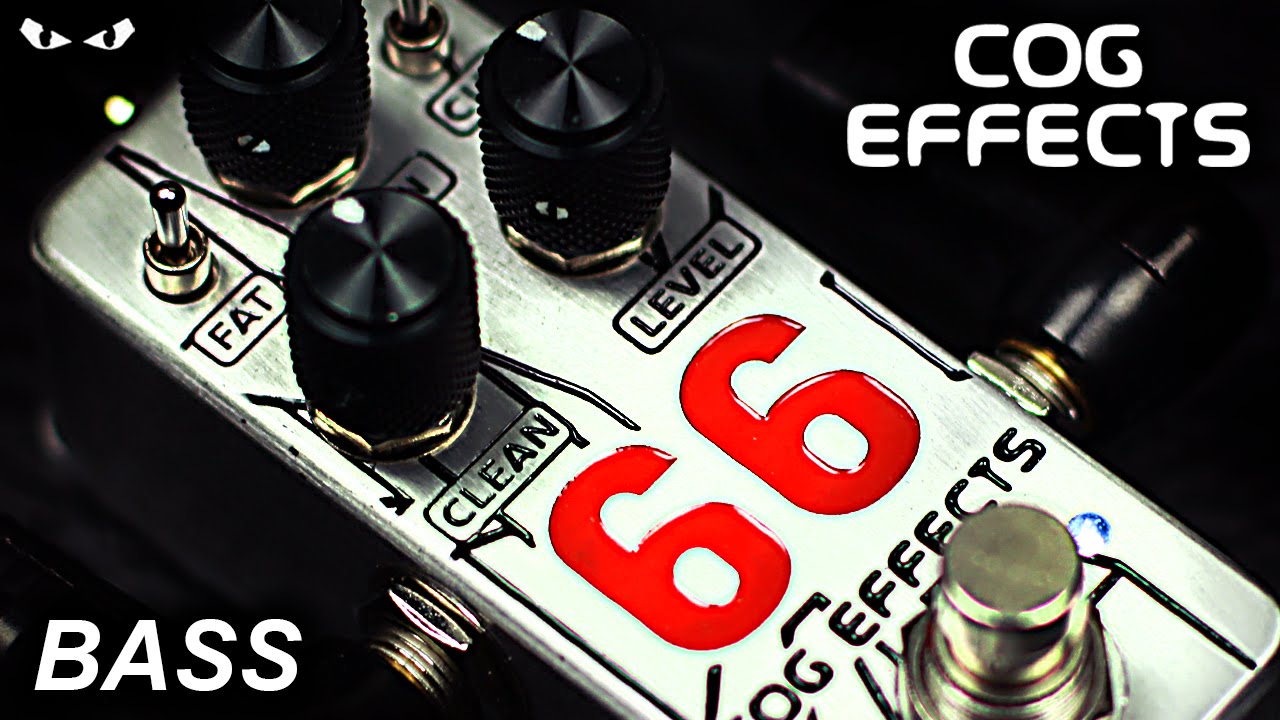 Cog Effects Mini 66 Overdrive - BASS Demo