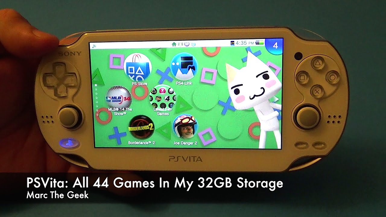 PSVita: All 44 Games on My 32GB Storage