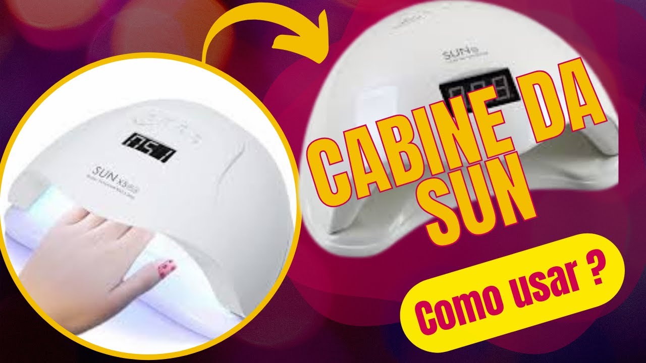 Como Usar Cabine Da Sun UV Led . Aprenda Passo A Passo .