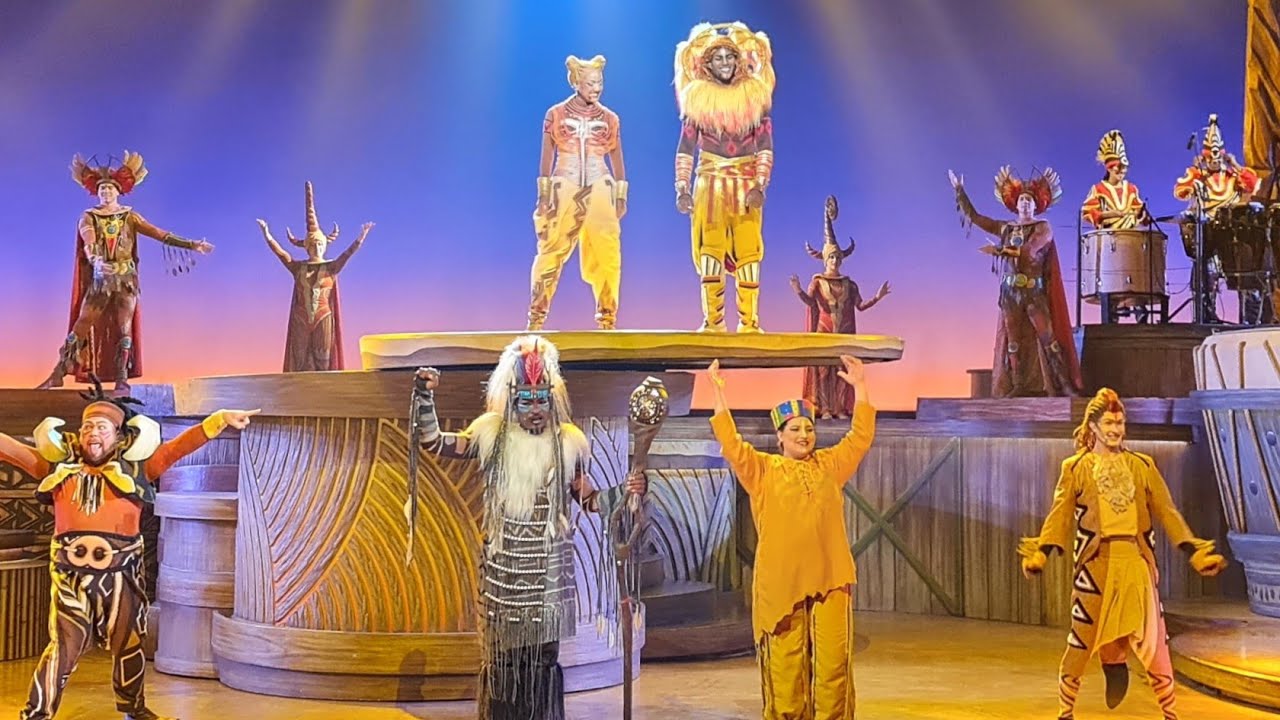 Lion King Show Rythms of the Pridelands exclusive Disneyland Paris 30th Anniversary Grand Finale