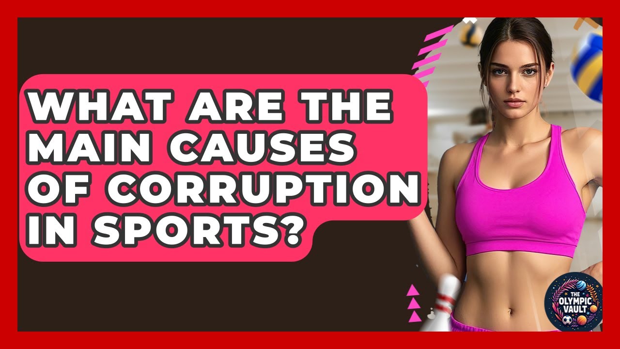 What Are The Main Causes Of Corruption In Sports? - The Olympic Vault