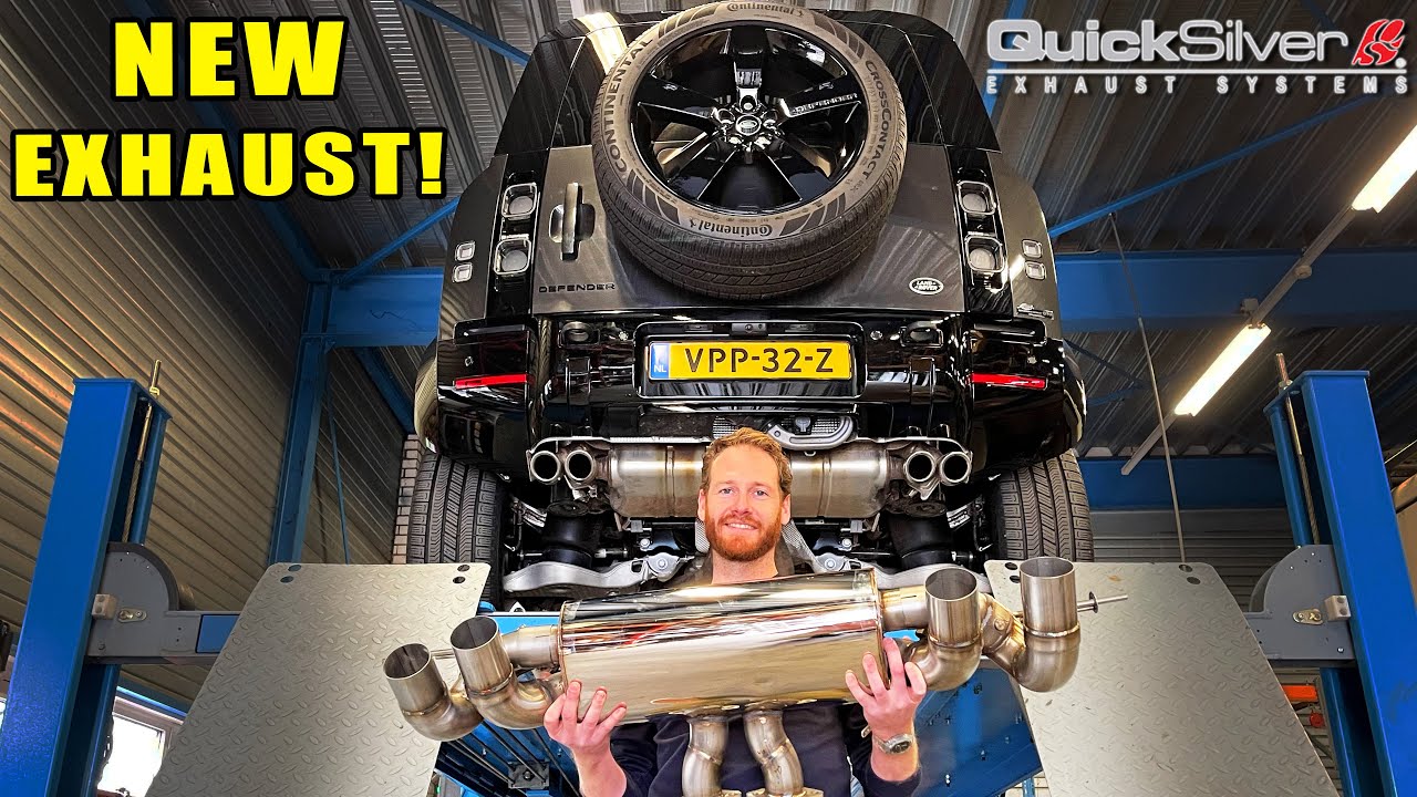 Land Rover Defender V8 - QuickSilver EXHAUST is PERFECT Plug&Play MOD!