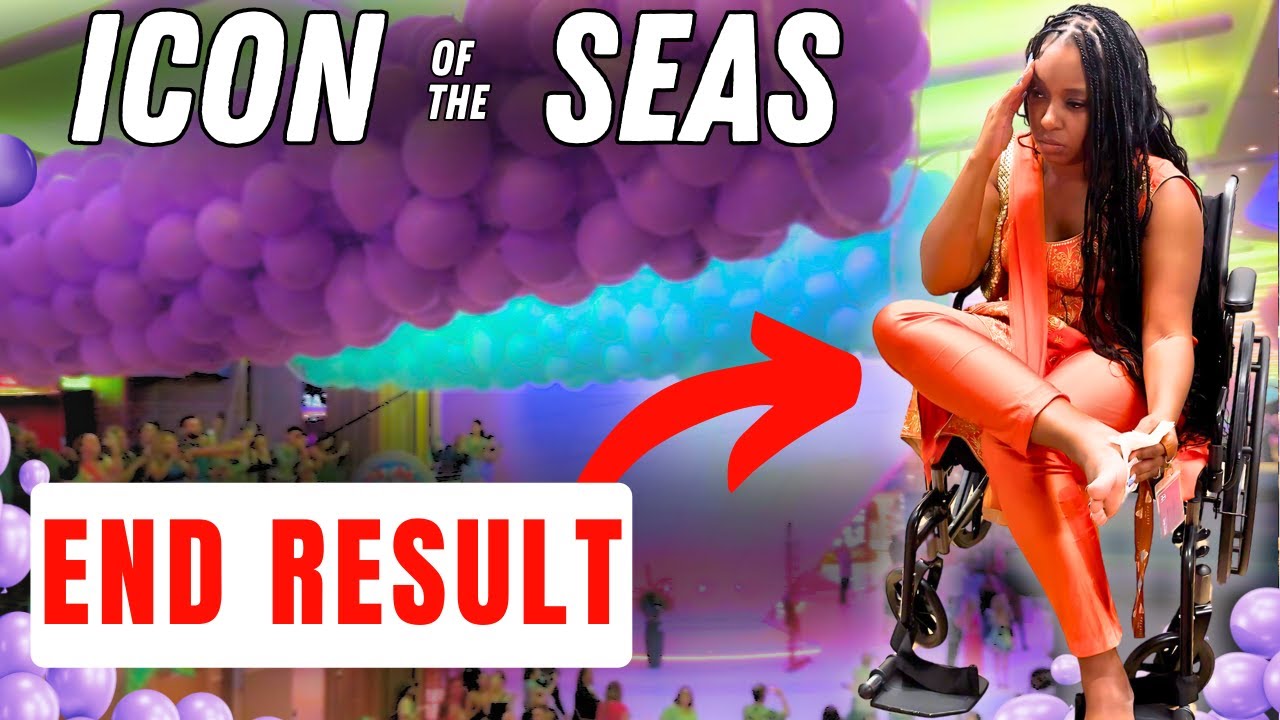 10,000 Balloon Drop GONE WRONG on the World's Biggest Cruise Ship! Icon Of The Seas