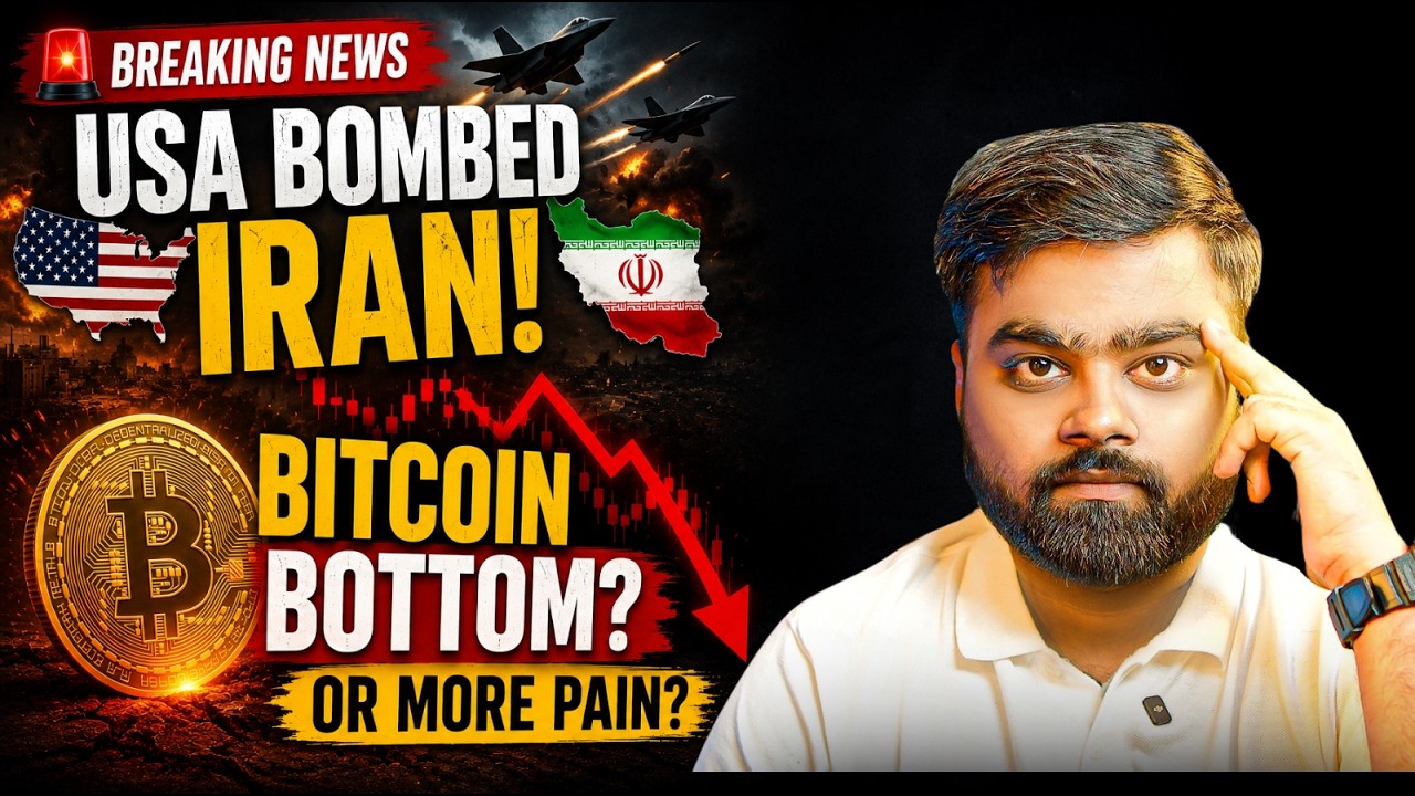 USA Bombs Iran! Is Bitcoin Finally at the Bottom or Is More Pain Coming?
