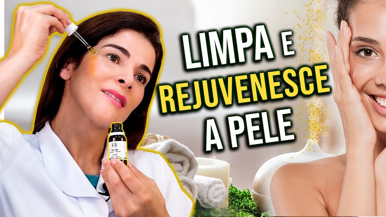 Jojoba é o MELHOR ÓLEO para LIMPAR e Deixar a PELE Mais JOVEM