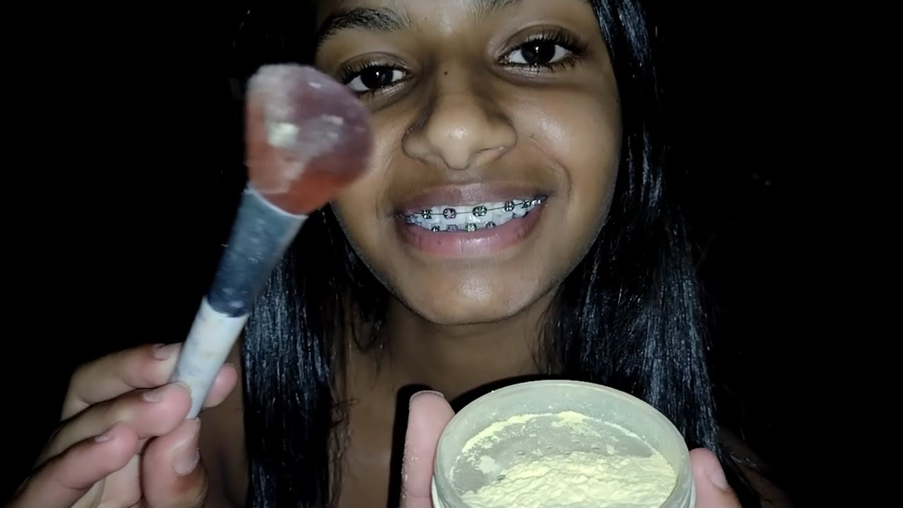 ASMR-EU VOU TE MAQUIAR DELICADAMENTE ATÉ VOCÊ DORMIR