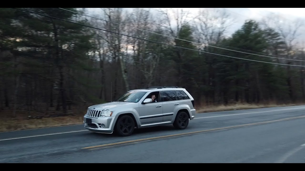 2007 Jeep SRT8 Muffler Delete Straight Piping the Car (reaction video)