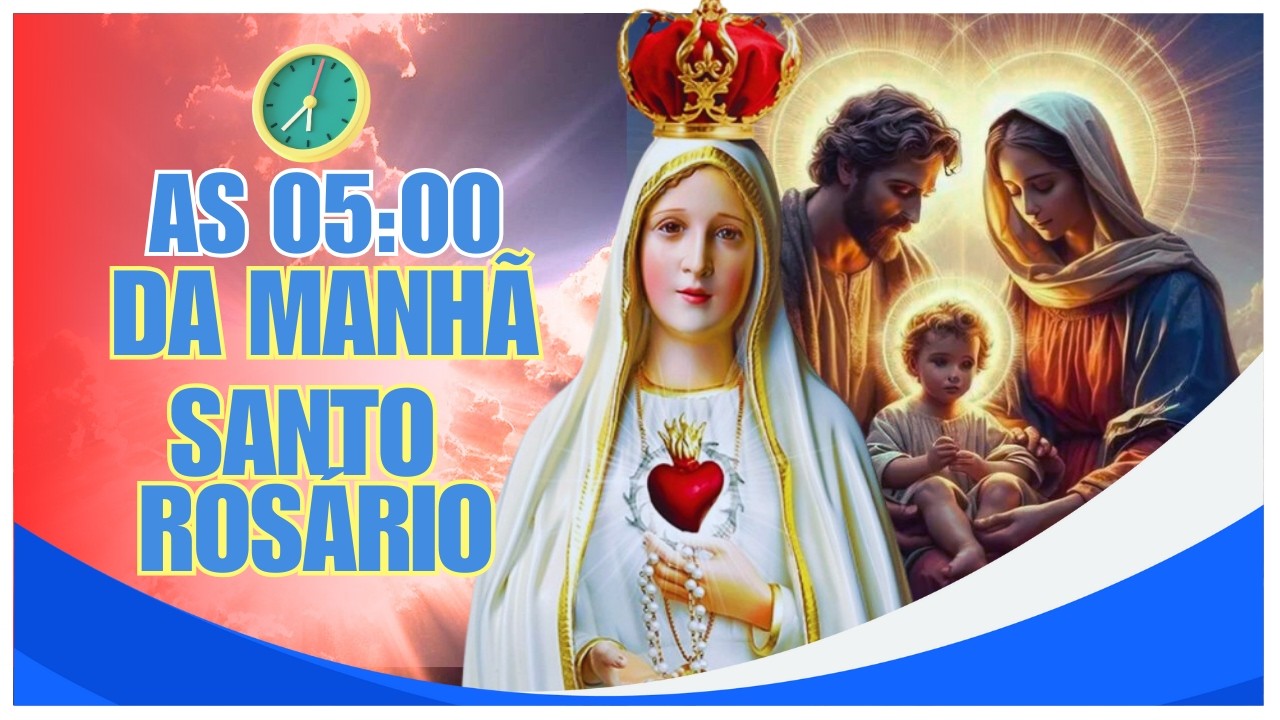 ROSARIO DA MANHÃ / AS 05H00 / AO VIVO / 19/02/2026