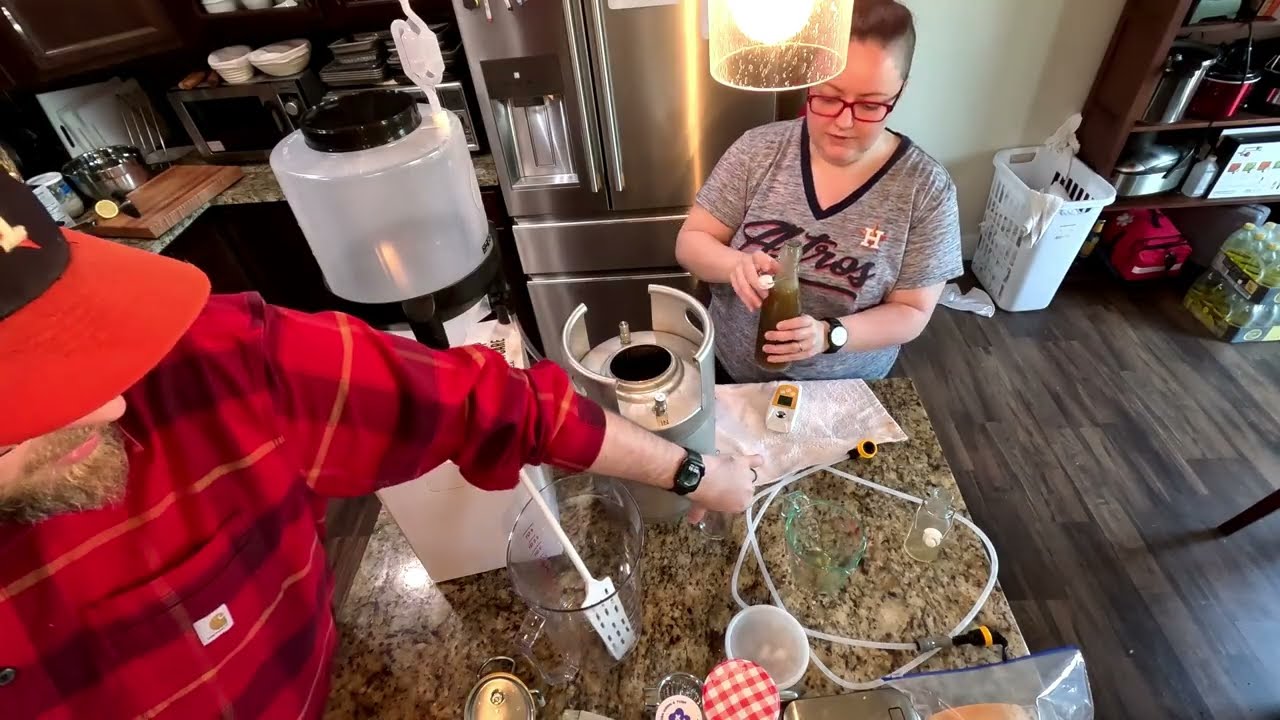 Mead #3 - Ginger Kegging