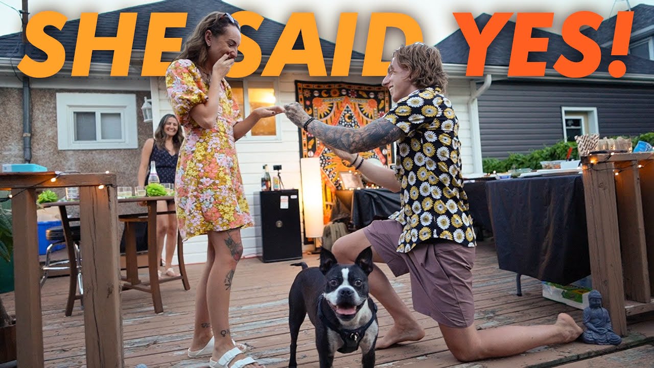 I Asked Lindsay To Marry Me!