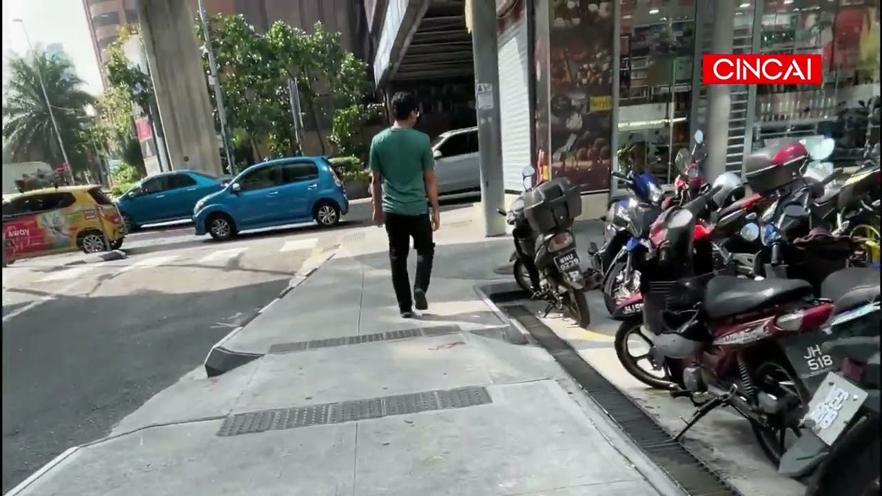 Walking from Sungai Wang Plaza to Berjaya Times Square Kuala Lumpur
