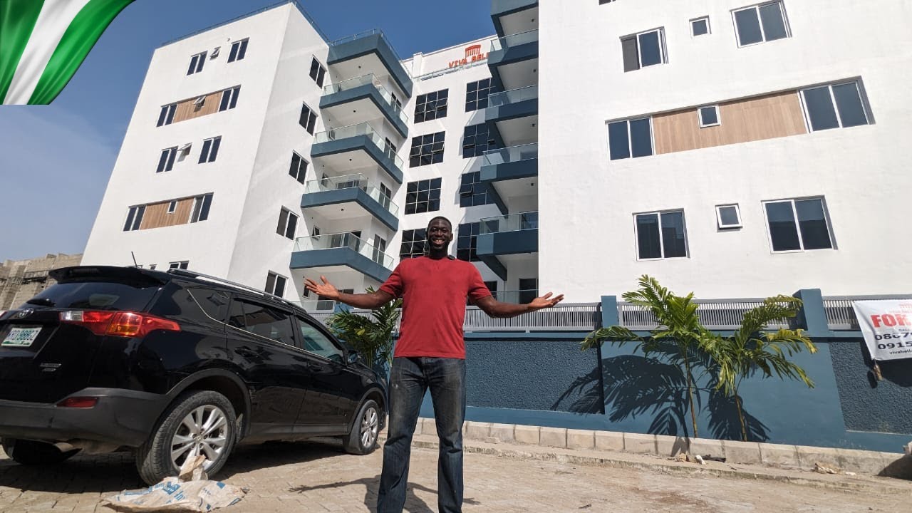 Ep 29 - Apartment Hunt In Lagos Nigeria: A MODERN $130k Apartment in the lekki area.