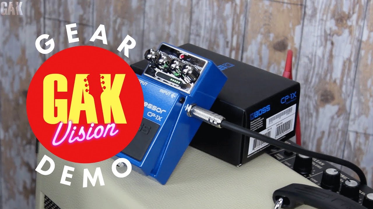 GAK DEMO : Boss CP-1X Multiband Compressor