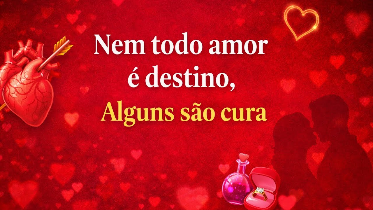 Nem todo amor é destino ❤️ Alguns são CURA 