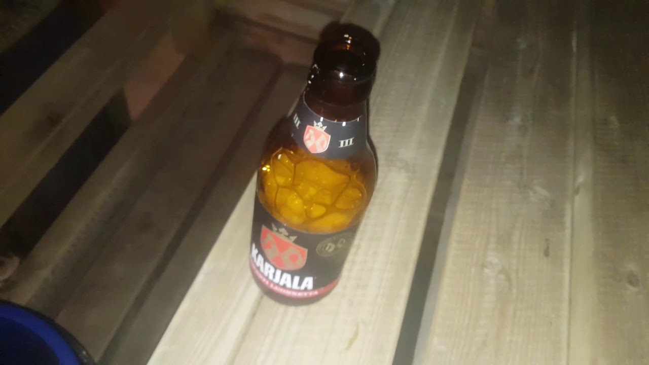Testiss&auml; Karjala olut 3