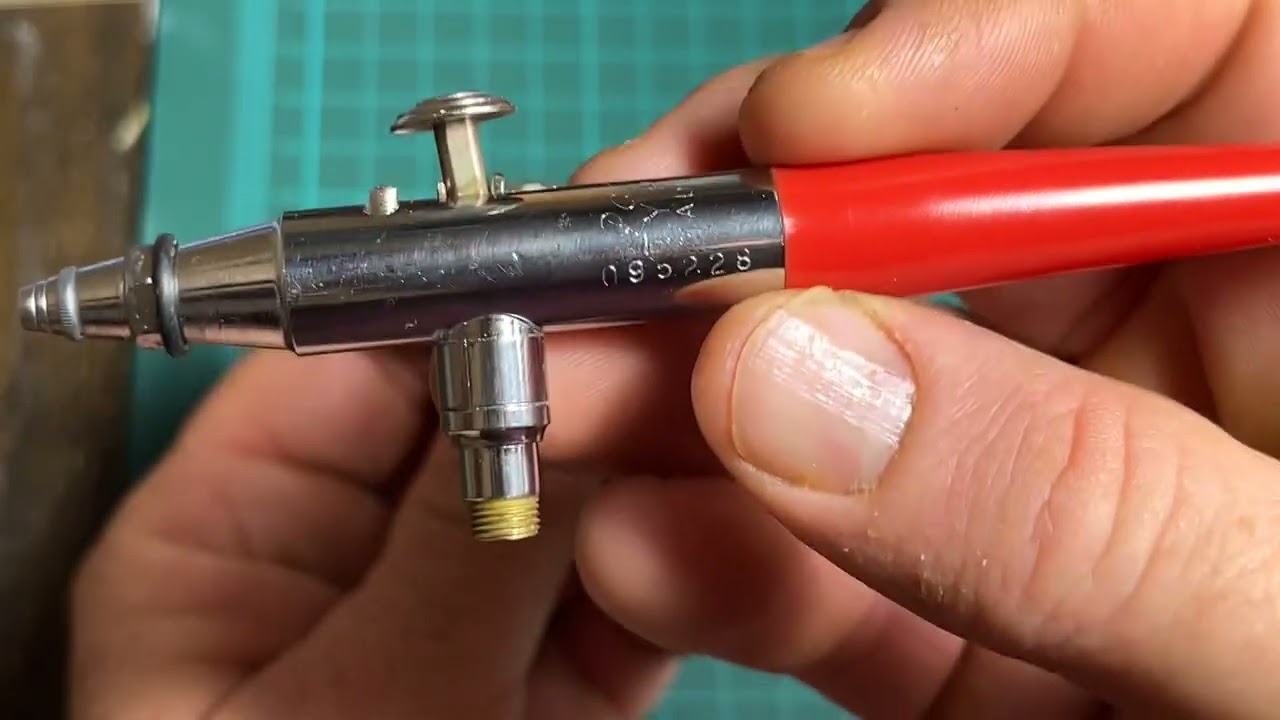 Paasche V and VJR review, a great vintage airbrush