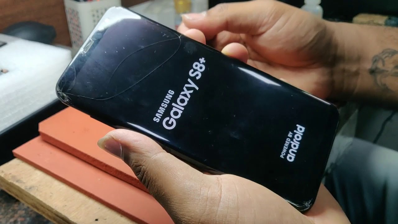 Samsung s8 plus front glass replacement...