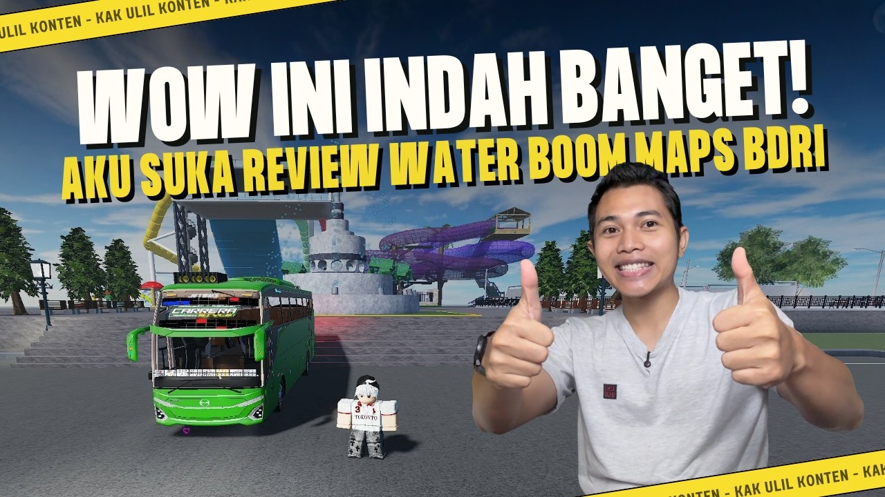 INDAH BANET!! AKU SUKA REVIEW WATER BOOM DI MAPS BDRI INI - PART II