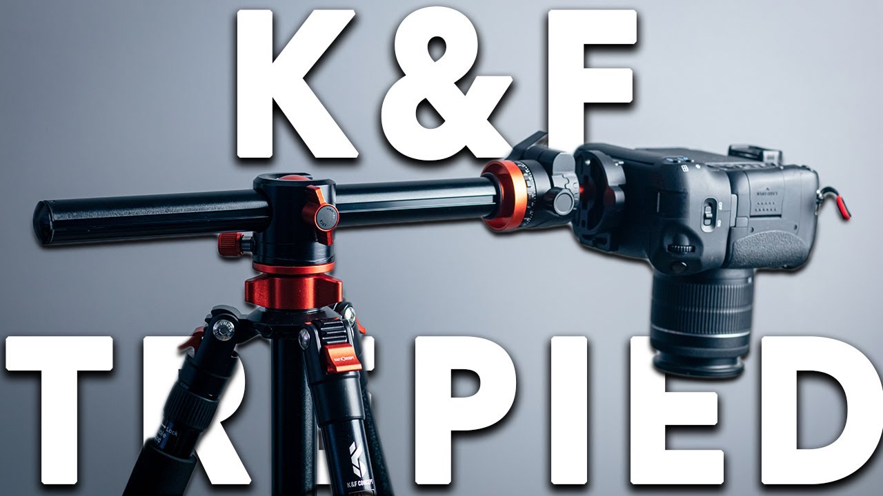 Un EXCELLENT trépied photo qui fait même monopode ! (K&F SA254T3)