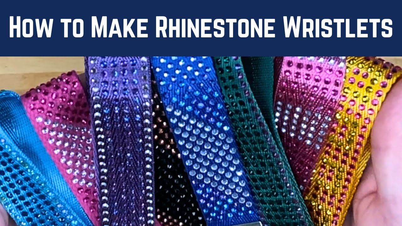 How to Make Rhinestone Wristlets