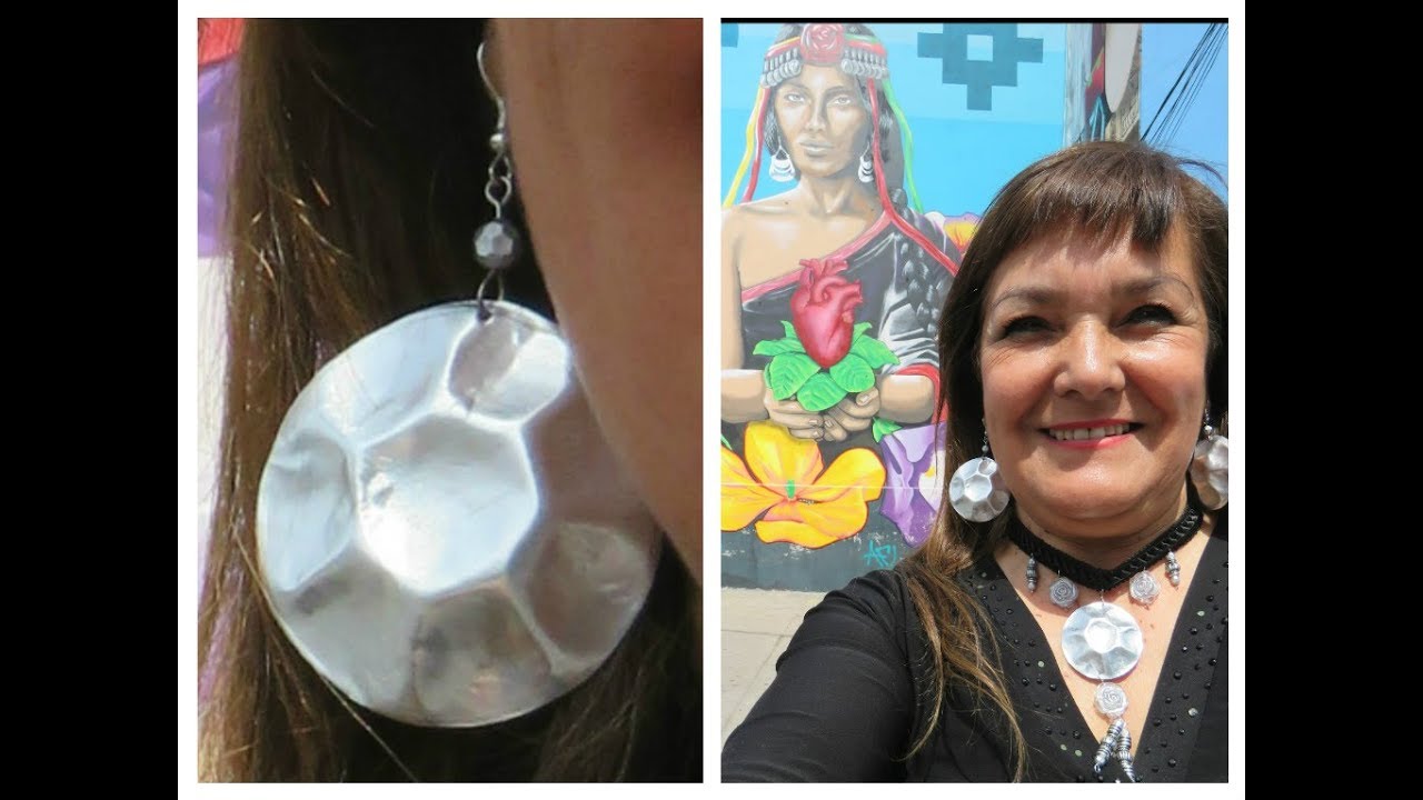 COLLAR Y ARETES  ETNICOS