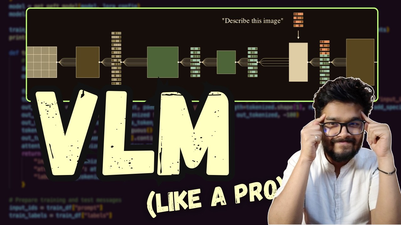 How to train Vision Language Models (VLM) from scratch using Text-Only LLMs
