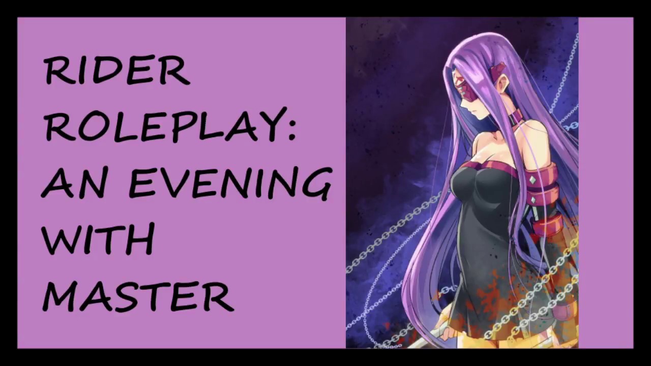 ✦ASMR✦ Audio - Rider: An Evening with Master [Fate/stay night]