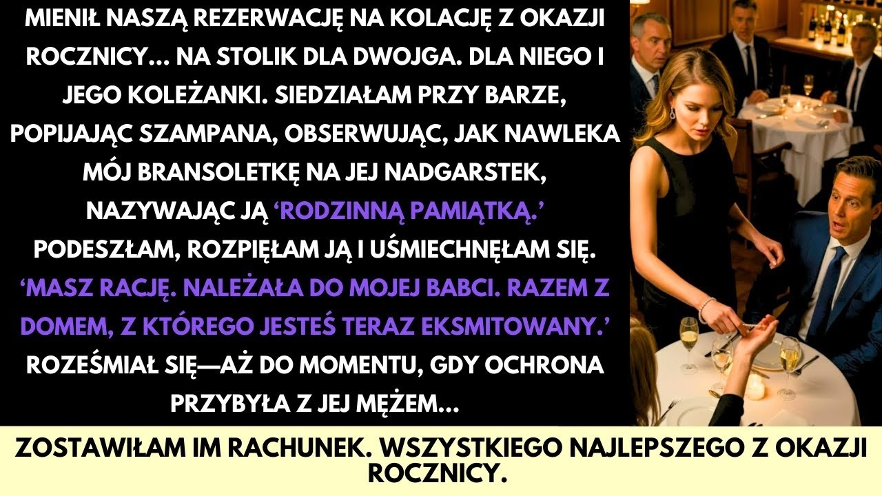 W Naszą Rocznicową Noc Wybrał Inną Kobietę  Ja Wybrałam Szampana, Zemstę I Zakaz Zbliżania
