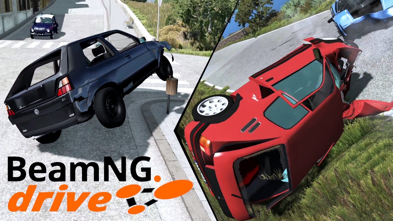 Il RITORNO dei CRASH TEST: INSEGUIMENTI BeamNG Drive