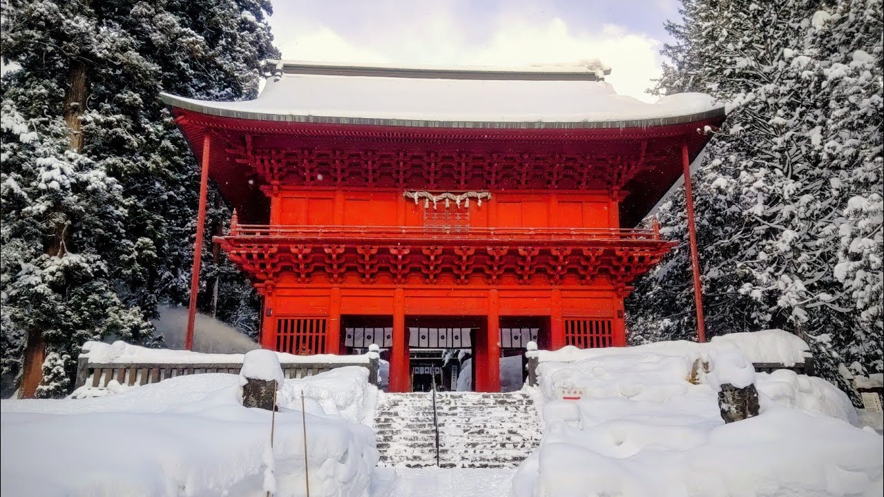 【厳冬期岩木山神社】卯月岩木山神社参拝2026