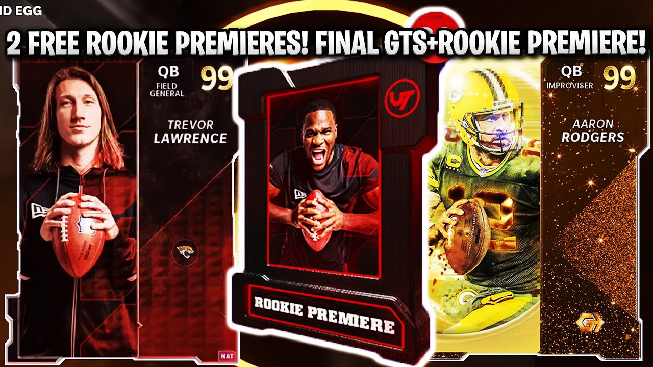 2 FREE ROOKIE PREMIERES! THE FINAL GOLDEN TICKETS AND ROOKIE PREMIERE PROMO! | MADDEN 21