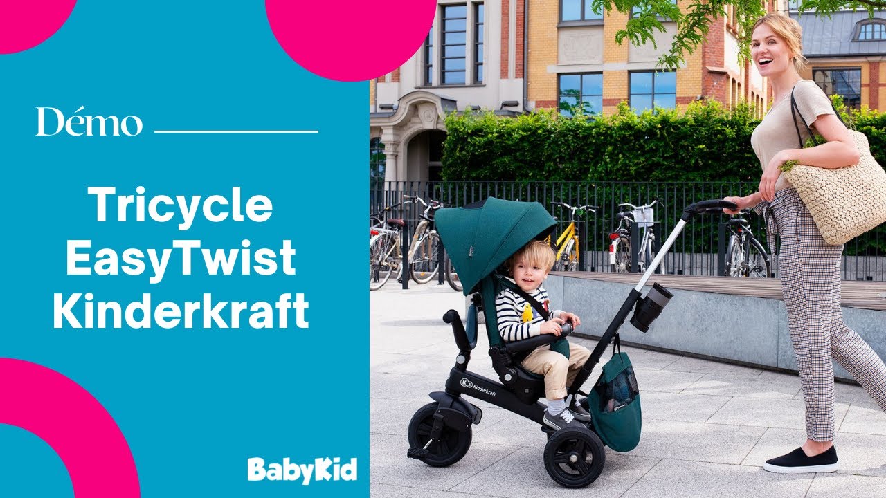 KINDERKRAFT : Jonathan présente le TRICYCLE EasyTwist
