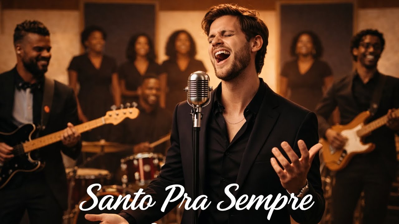 SANTO PRA SEMPRE | VERSÃO GROOVE SOUL #gospelmusic #black #santoprasempre 