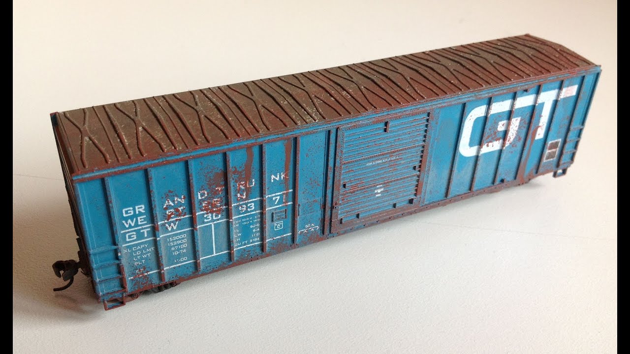 Quick & Easy RUST Weathering Model Rail Railroad