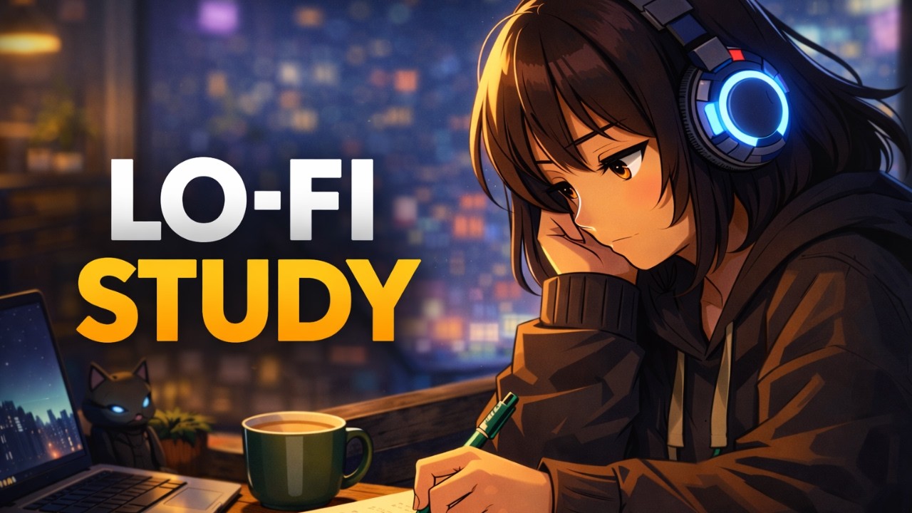 Lofi Study Mix — Focus & Relax | Midnight Study Beats