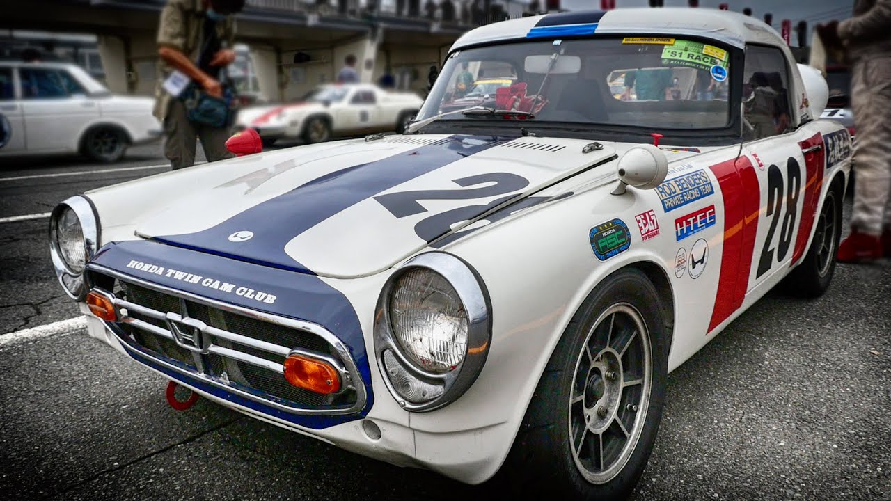 HONDA S800 JCCA Racer Sound & Run