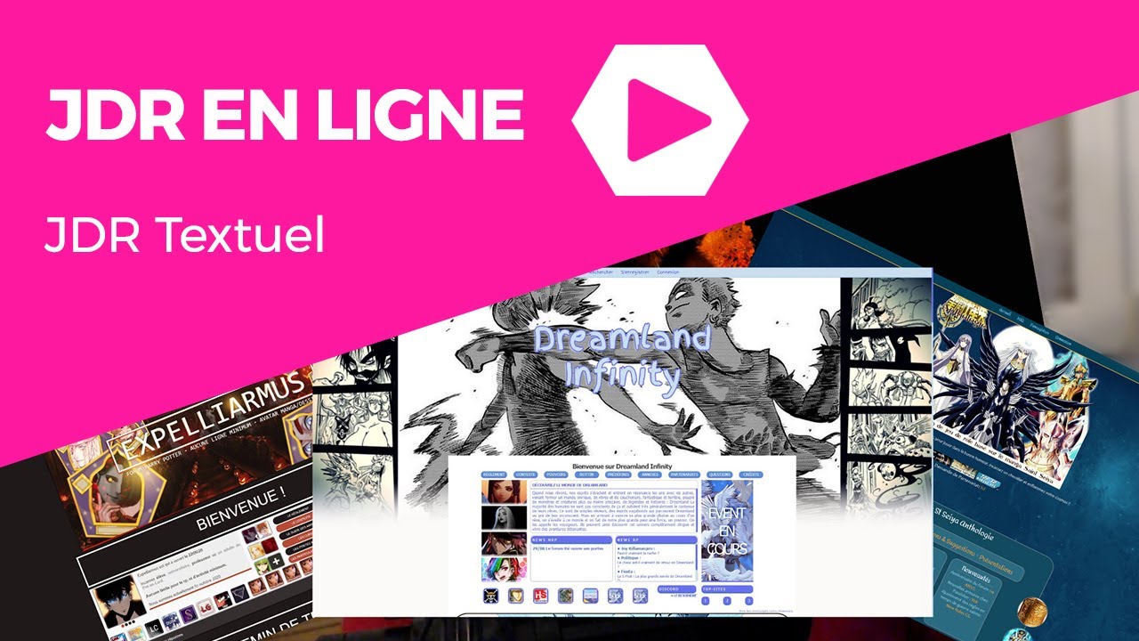 JDR en ligne : JDR Textuel