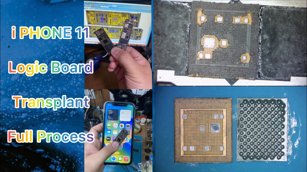 i Phone 11 Logic Board Transplant(Full Process)