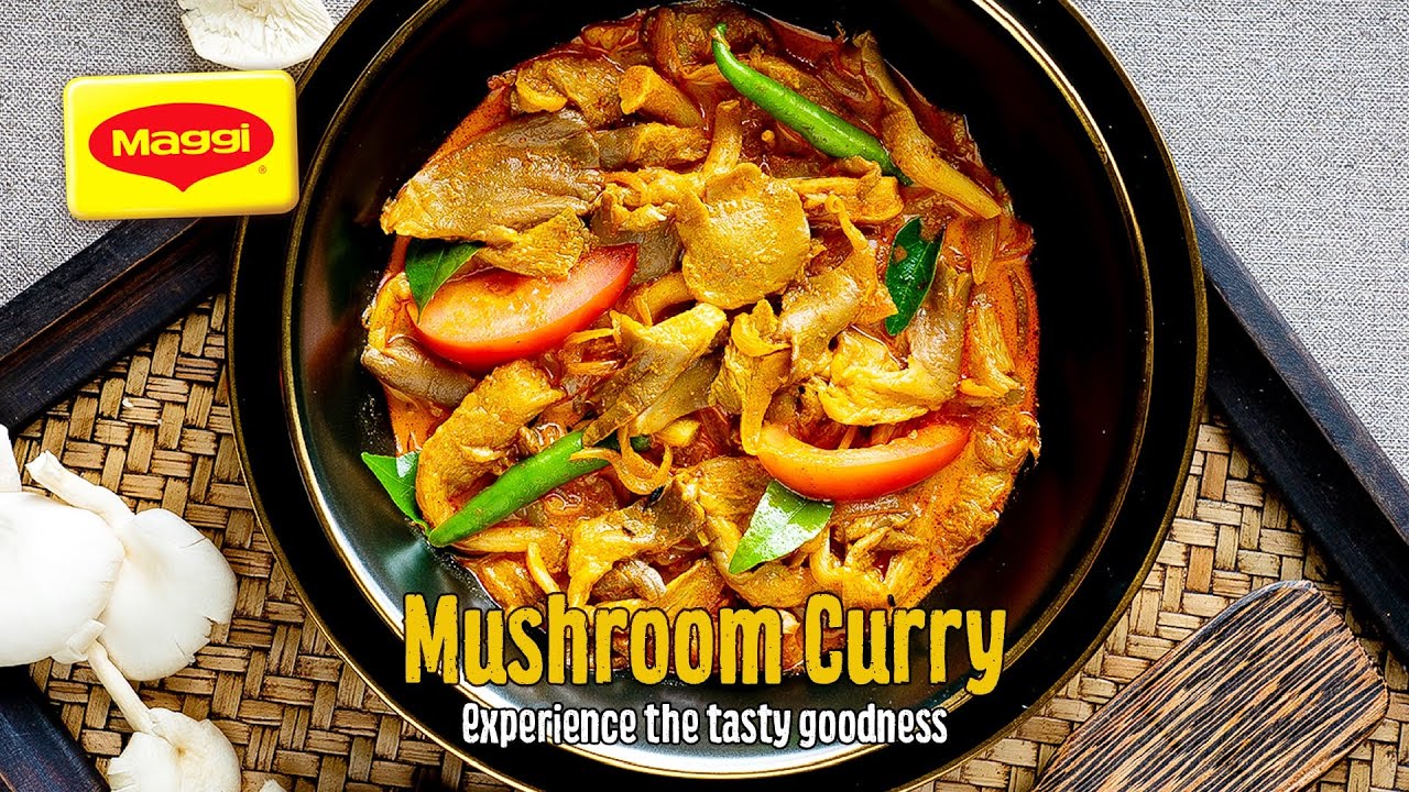 Mushroom Curry Recipe | Coconut Milk Powder