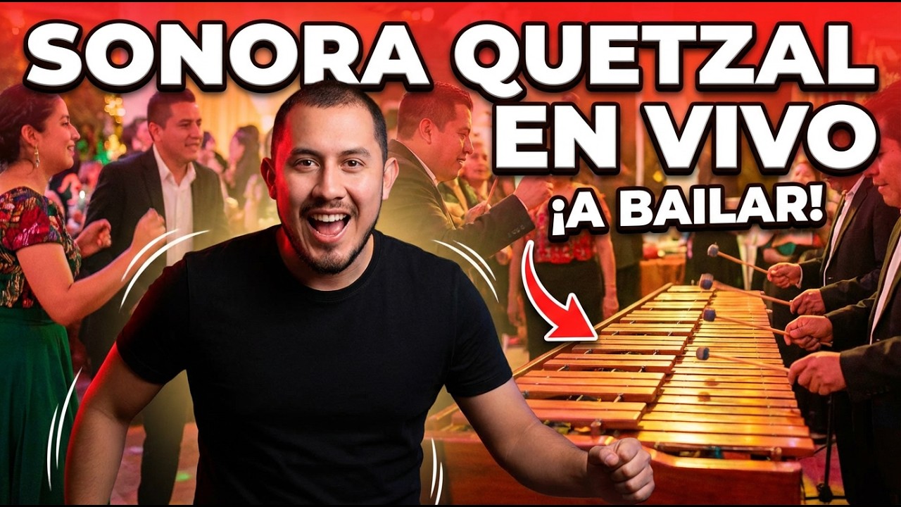 Bailando al ritmo de la Marimba Sonora Quetzal