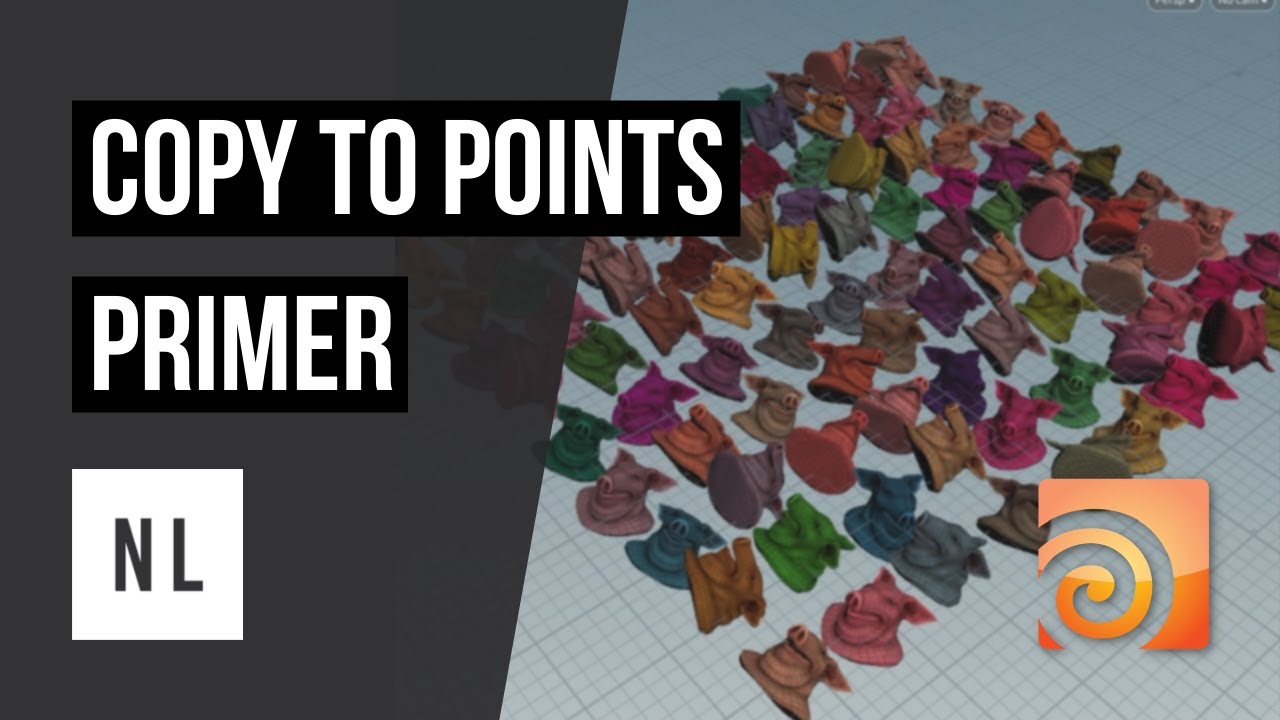 Houdini Copy to Points Primer