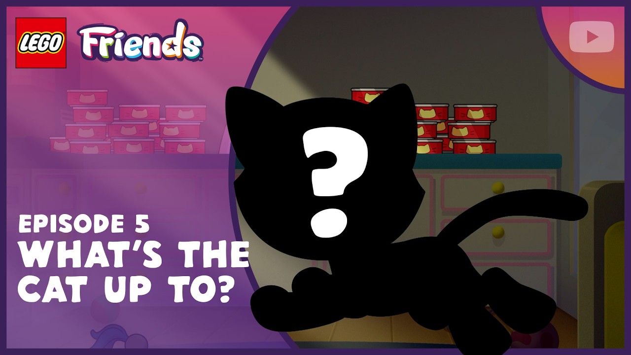 What Did the Mischievous Cat Do?! 😺🐾 | S1 E5 | FULL EPISODE | LEGO Friends: Pet Pals