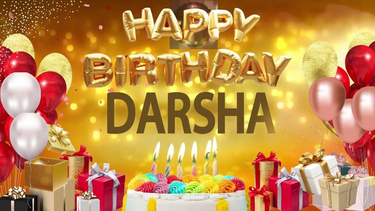 Darsha - Happy Birthday Darsha