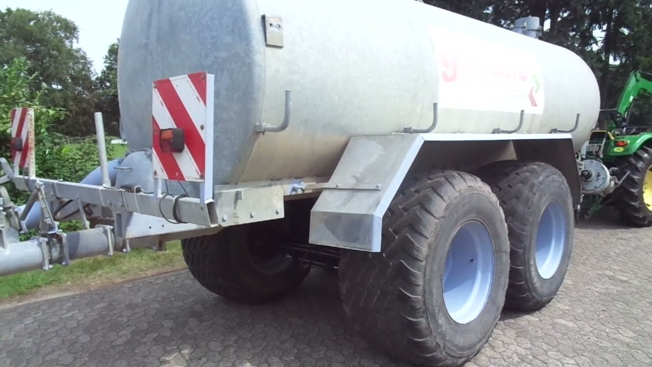 Kotte Garant VT 14.000 Güllewagen 14.000 Liter Güllefass mit Tandemachse Bereifung 710/50R26.5